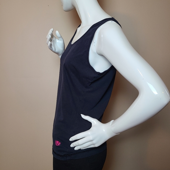 Jasmine Rose Intimates Women's Classic Simple Black Nightwear Tank Top - Picture 5 of 13